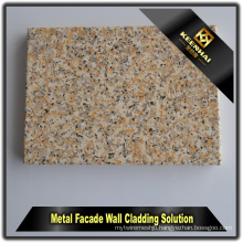 Decorative Imitation Stone Grain Aluminum Wall Cladding Facade Design